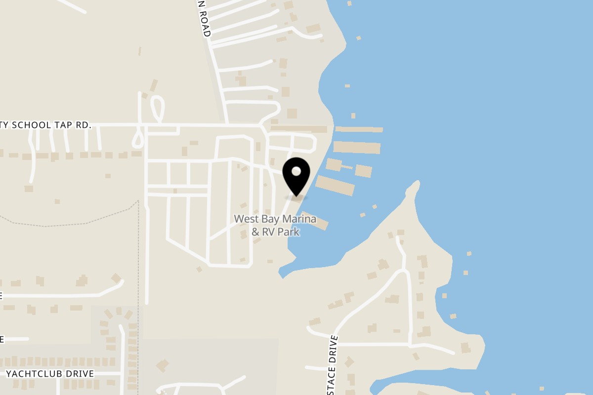 Map showing the location of Eagle Mountain Lake Bar and Grill on 6935 Liberty School Tap Rd in Azle
